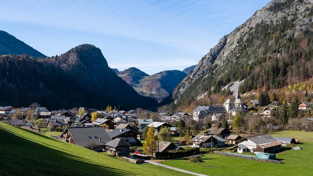 View of Abondance
