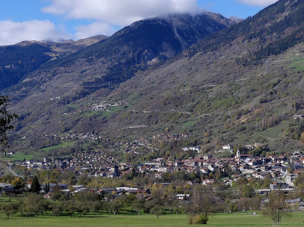 View of Aime La Plagne
