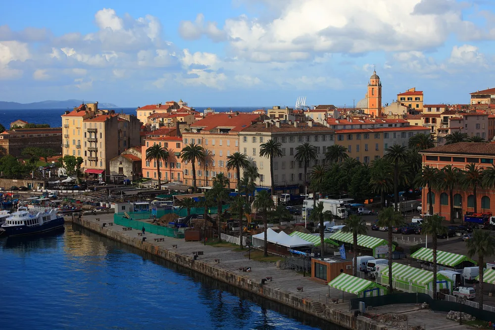 View of Ajaccio