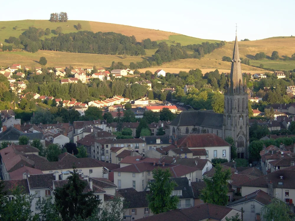 View of Aurillac