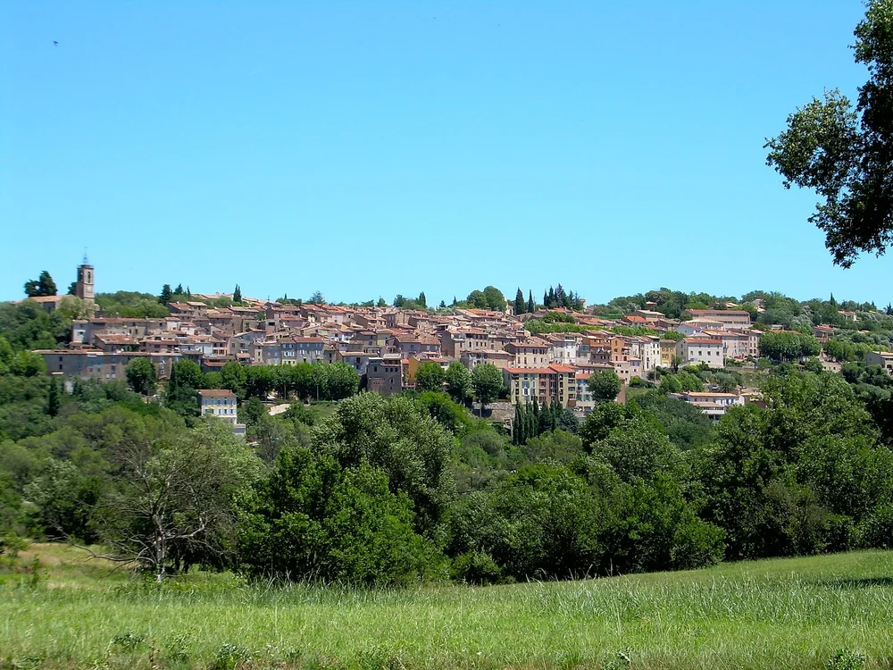 View of Bagnols-En-Forêt