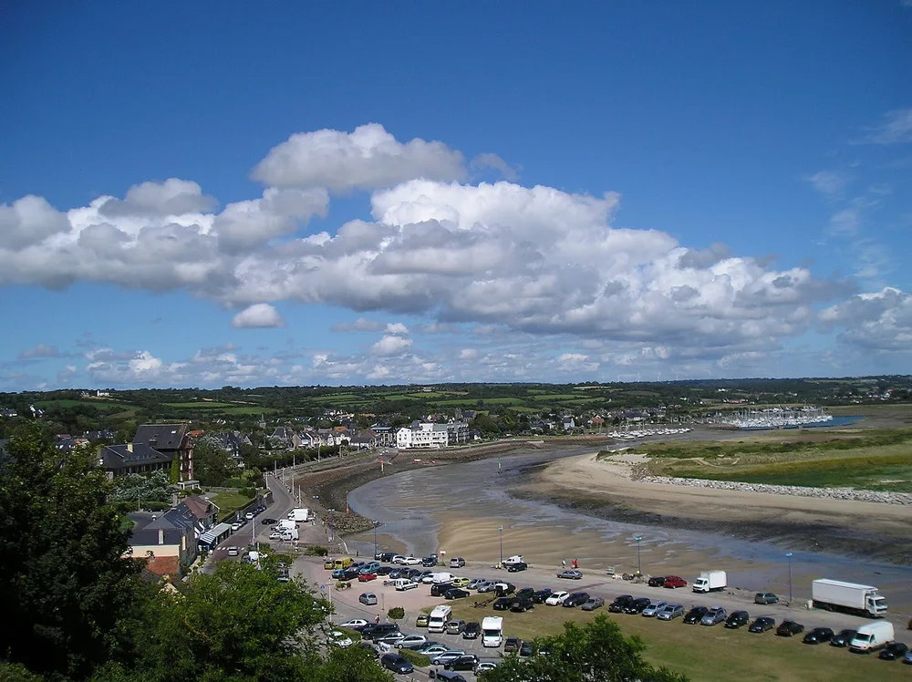 View of Barneville-Carteret
