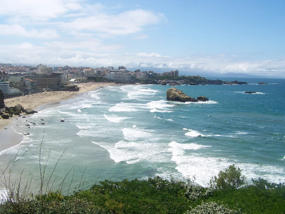 View of Biarritz
