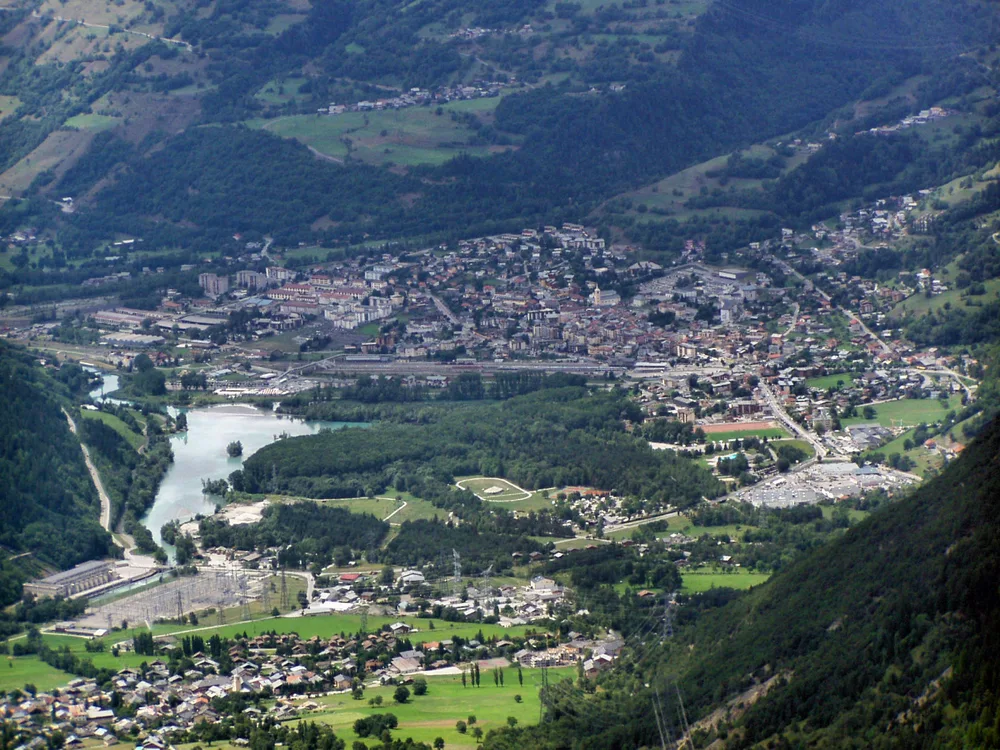View of Bourg-Saint-Maurice