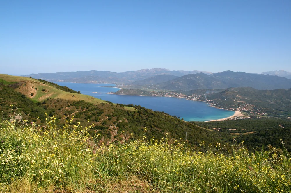 View of Calcatoggio