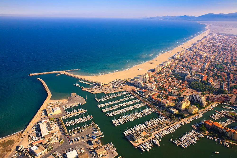 View of Canet-En-Roussillon
