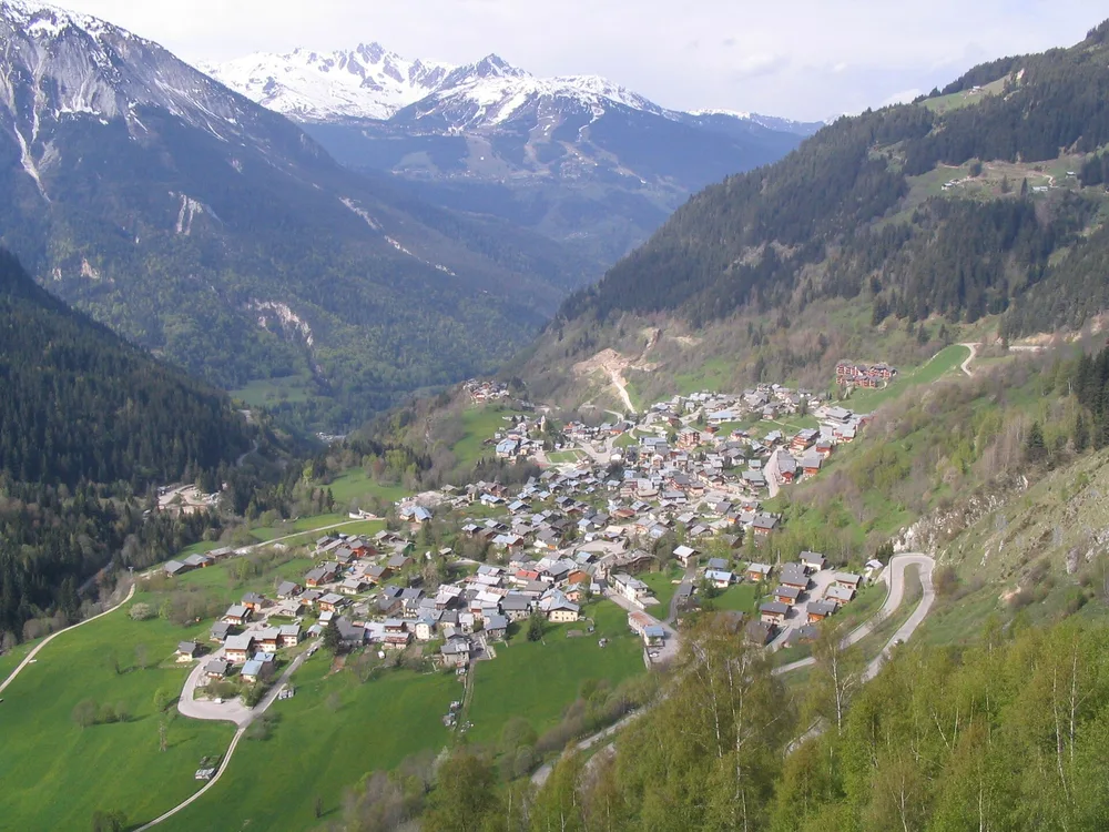 View of Champagny-En-Vanoise