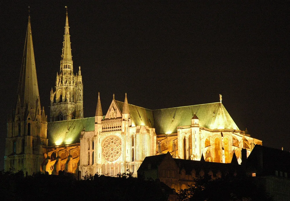 View of Chartres