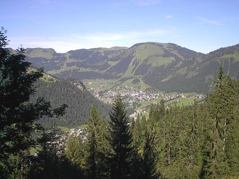View of Châtel