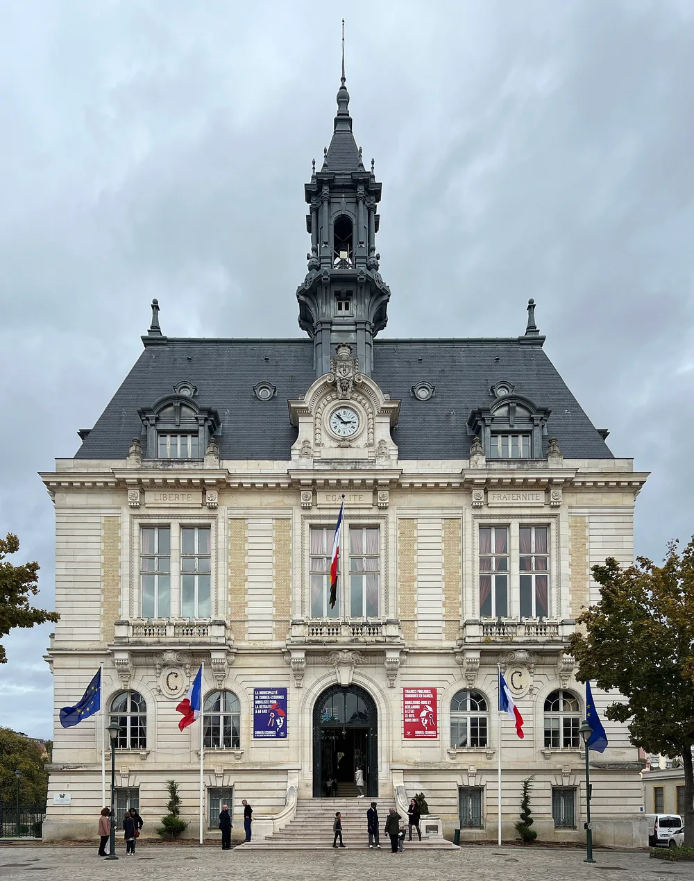 View of Corbeil-Essonnes