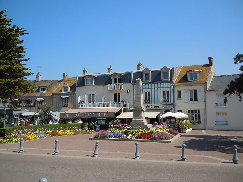 View of Courseulles-Sur-Mer