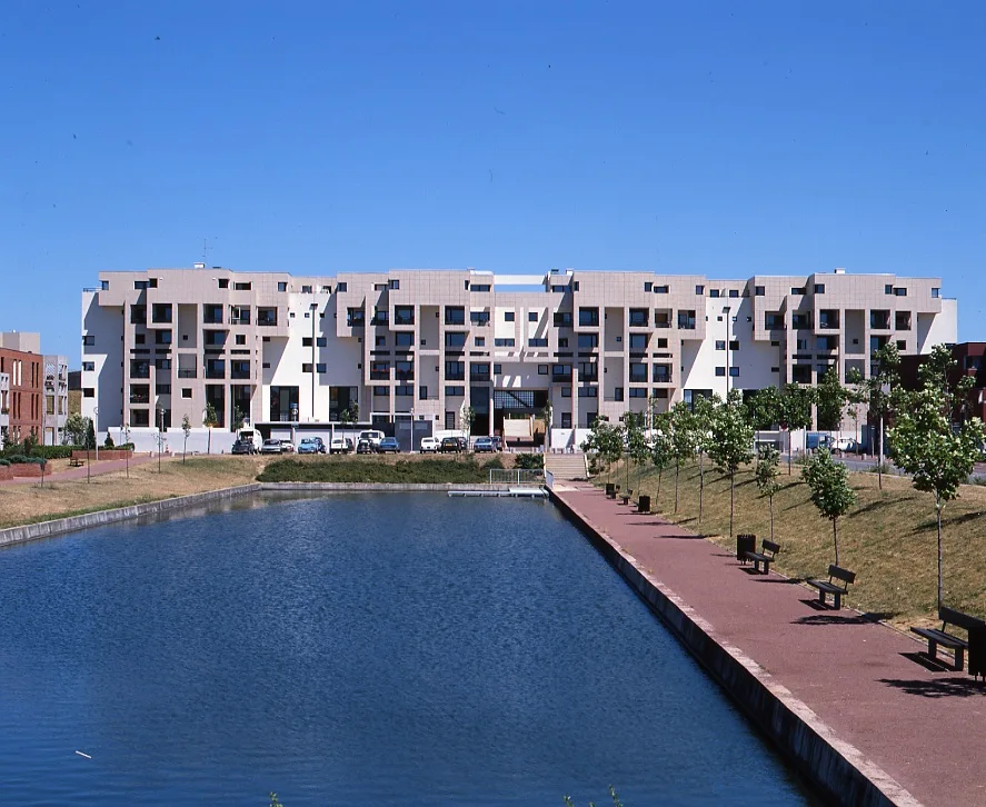 View of Evry-Courcouronnes
