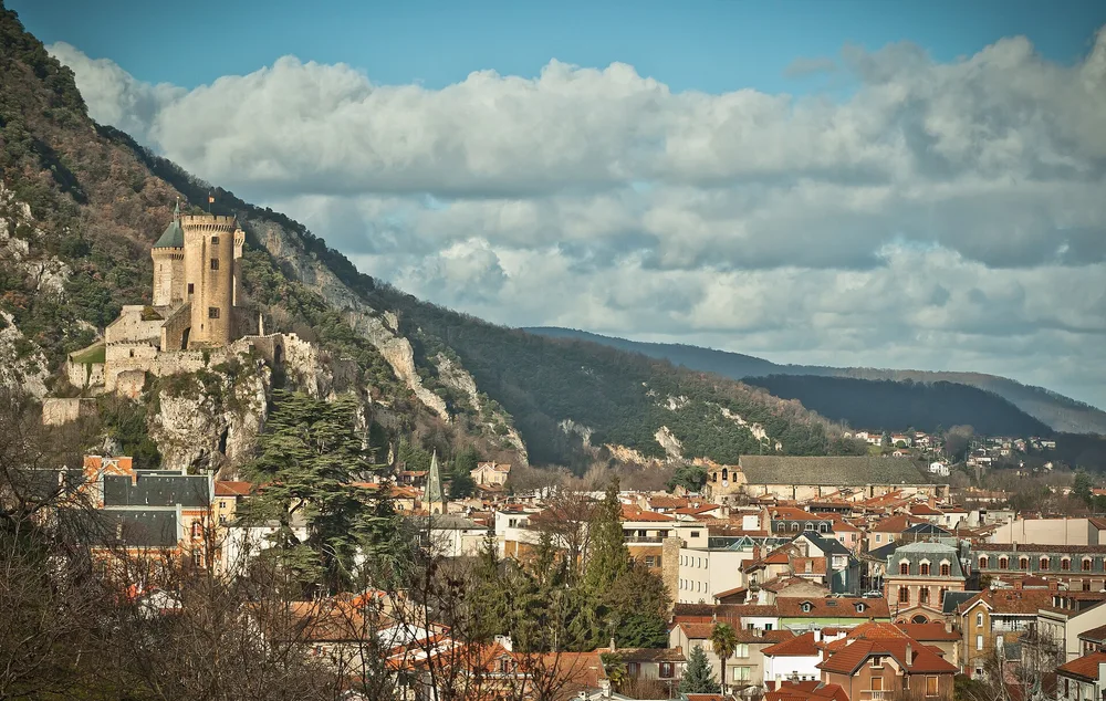 View of Foix