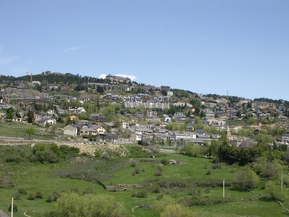 View of Font Romeu Odeillo Via