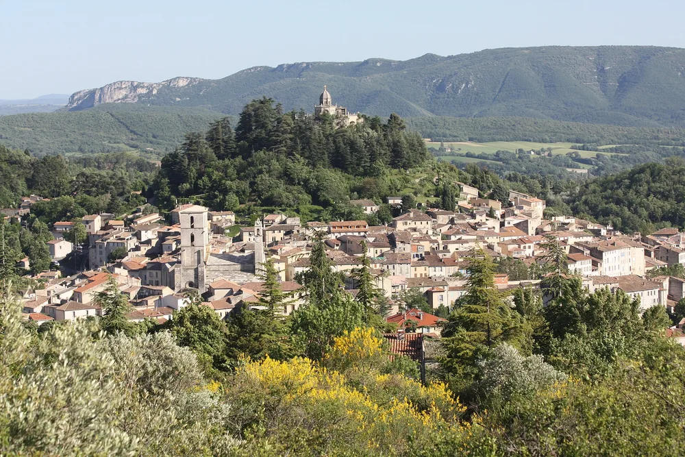 View of Forcalquier