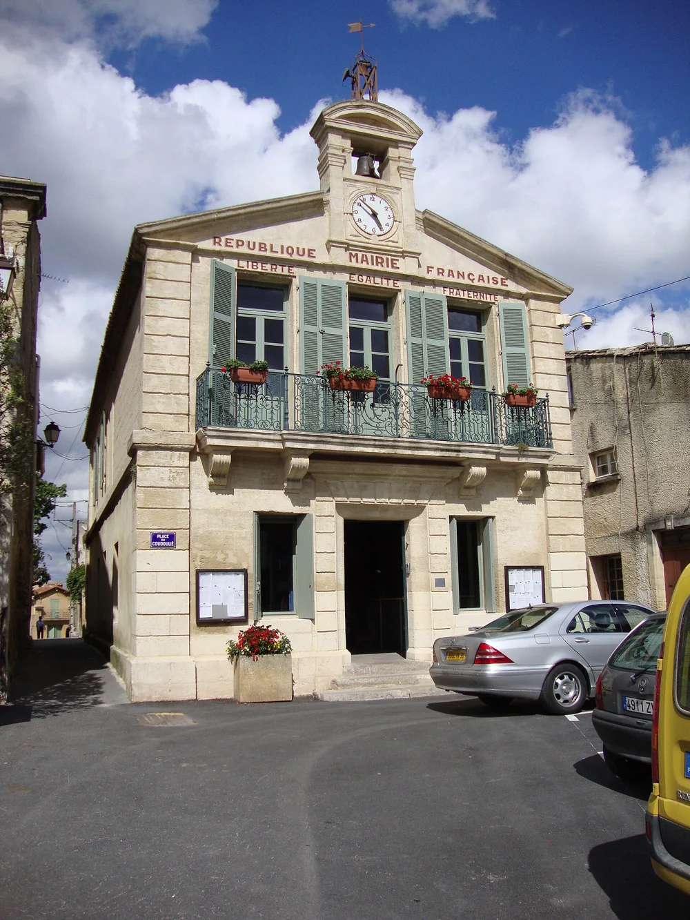 View of Gallargues-Le-Montueux