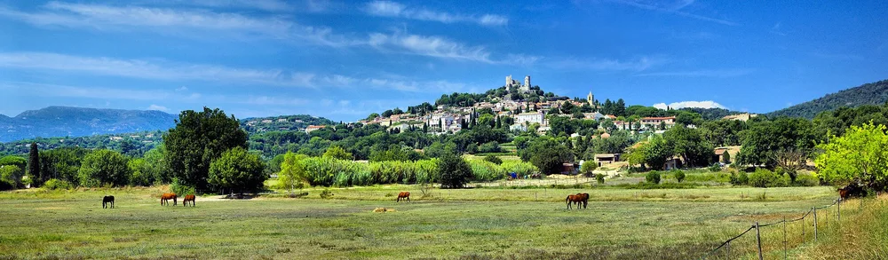 View of Grimaud