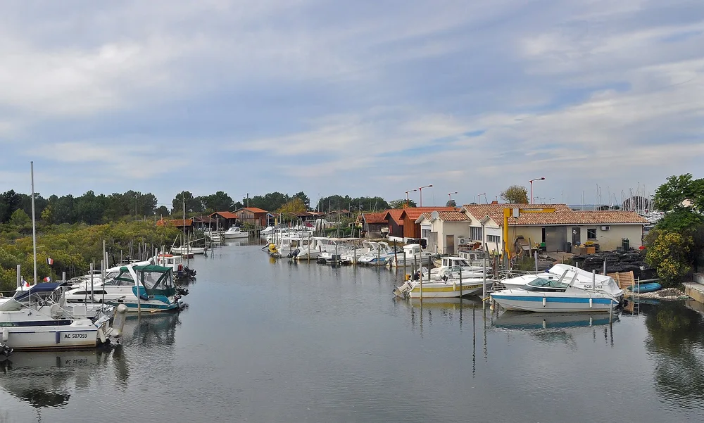 View of Gujan-Mestras