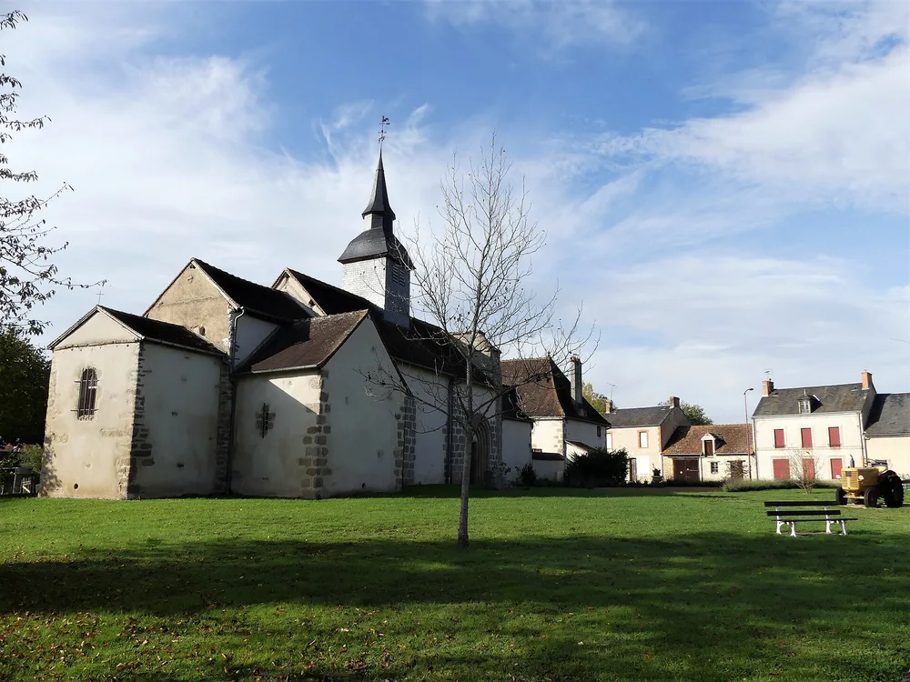 View of La Celle-Sous-Gouzon