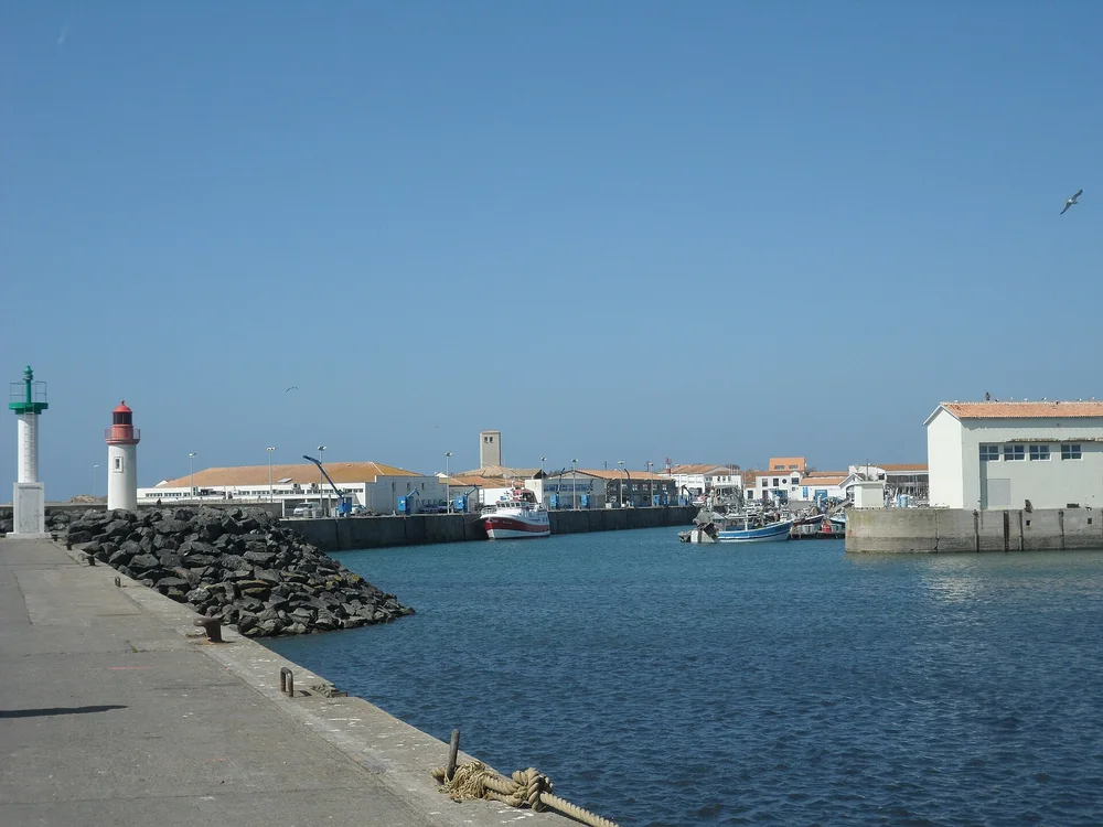 View of La Cotinière