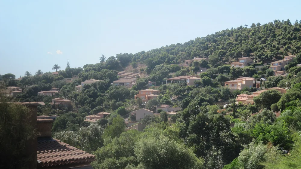 View of La Crau