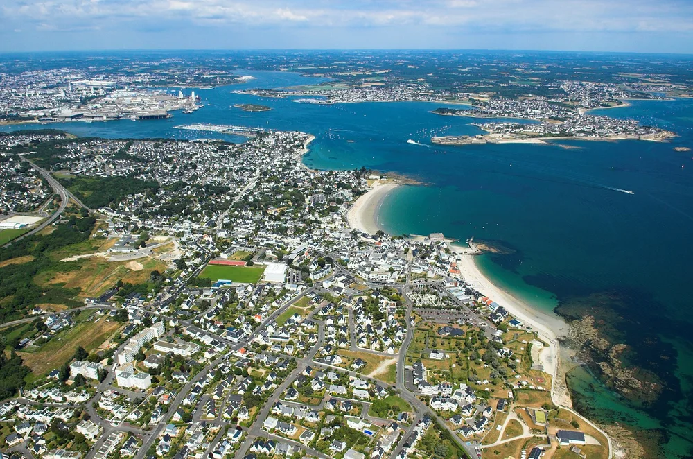 View of Larmor-Plage