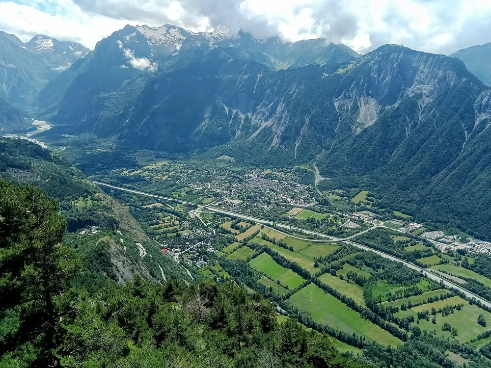 View of Le Bourg-DʼOisans