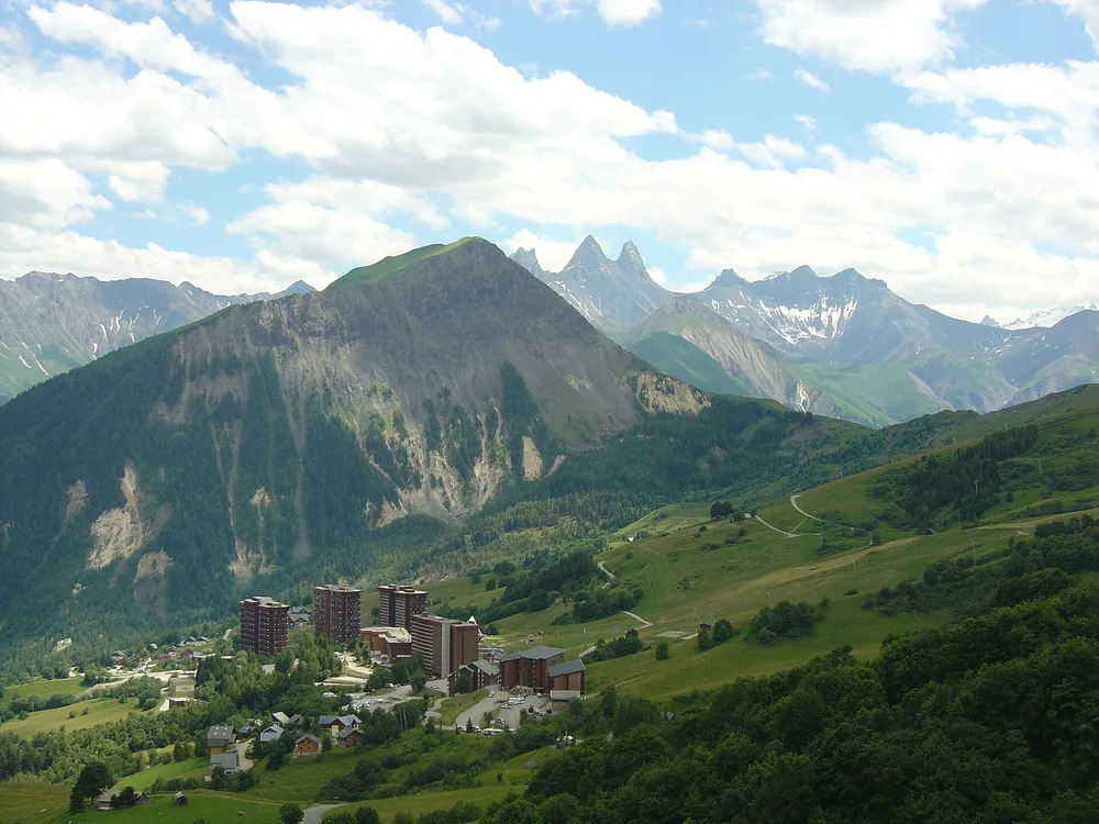 View of Le Corbier