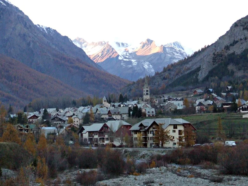 View of Le Monêtier-Les-Bains