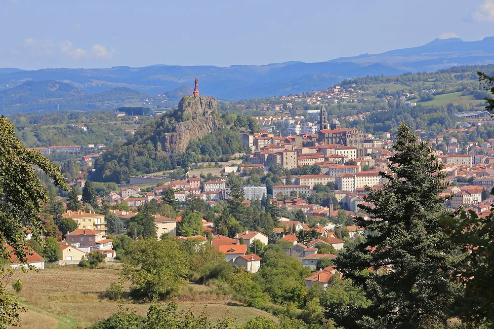 View of Le Puy En Velay