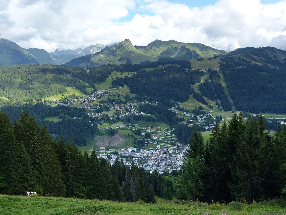 View of Les Gets