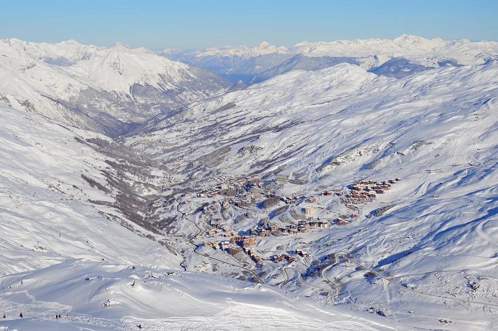 View of Les Menuires