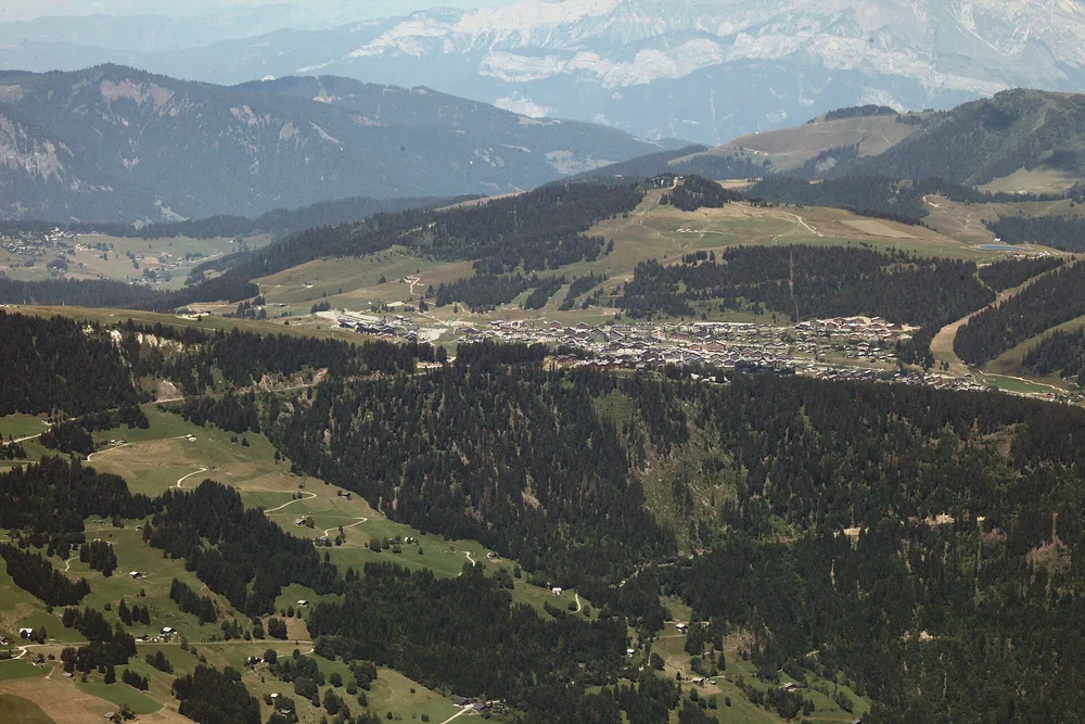 View of Les Saisies