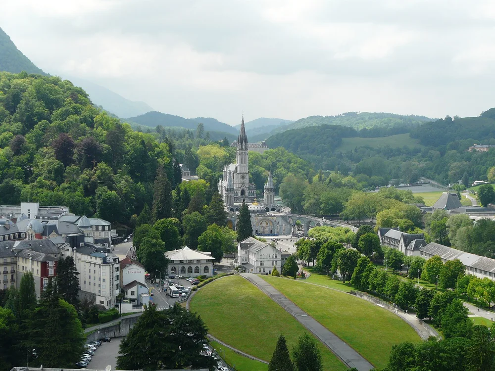 View of Lourdes