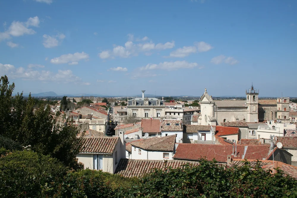 View of Mauguio