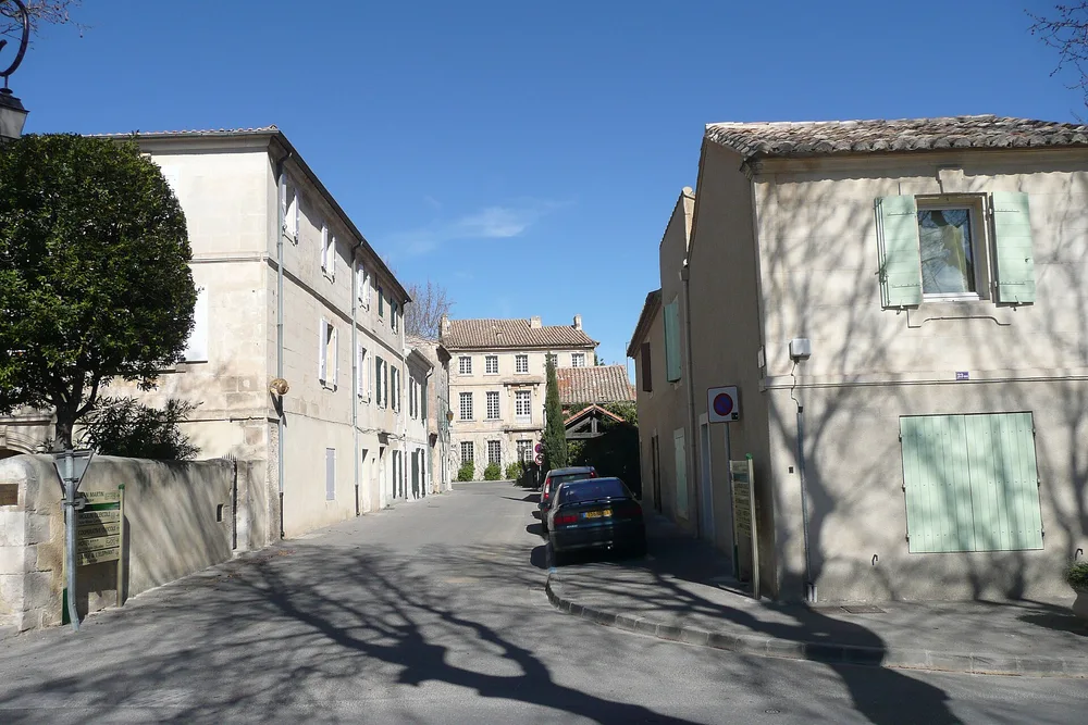 View of Maussane-Les-Alpilles