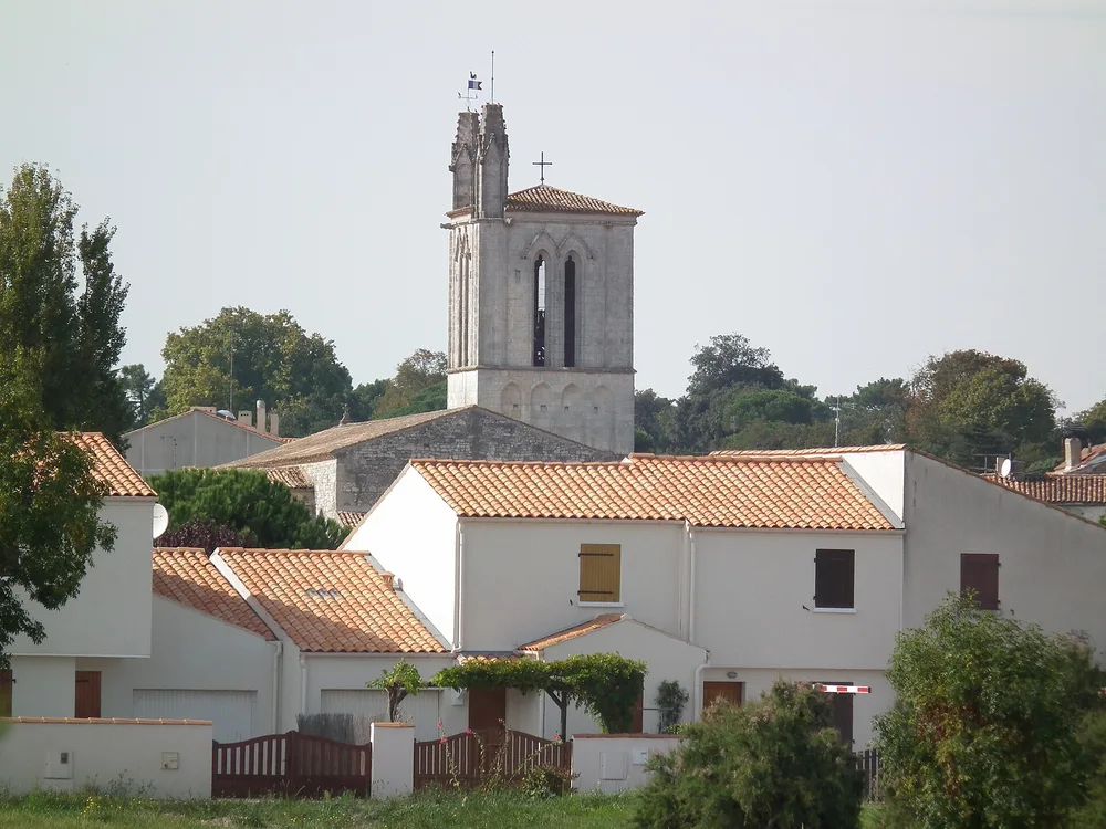 View of Meschers-Sur-Gironde