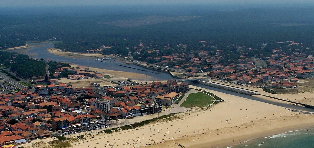 View of Mimizan-Plage