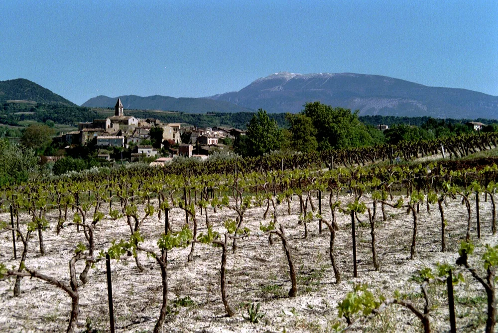 View of Mirabel-Aux-Baronnies