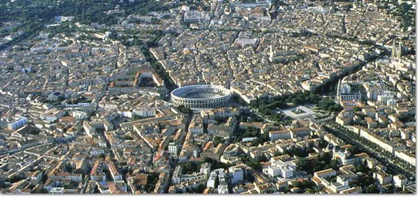 View of Nîmes