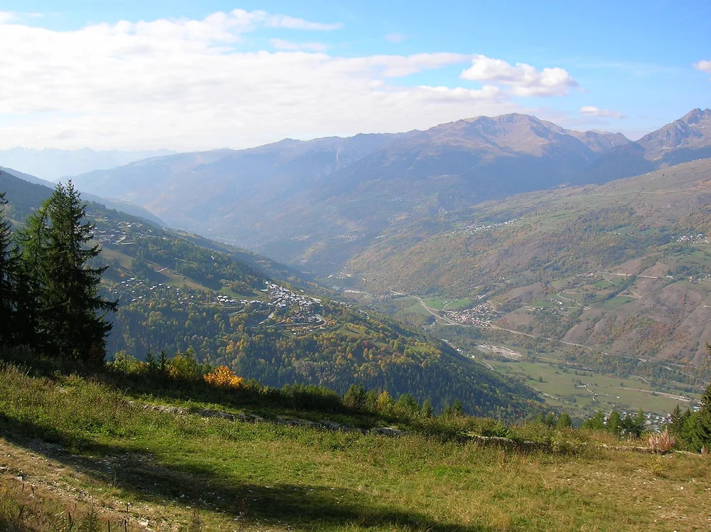 View of Peisey-Nancroix