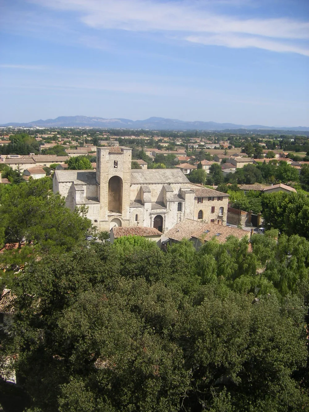View of Pernes-Les-Fontaines