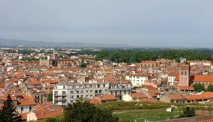 View of Perpignan
