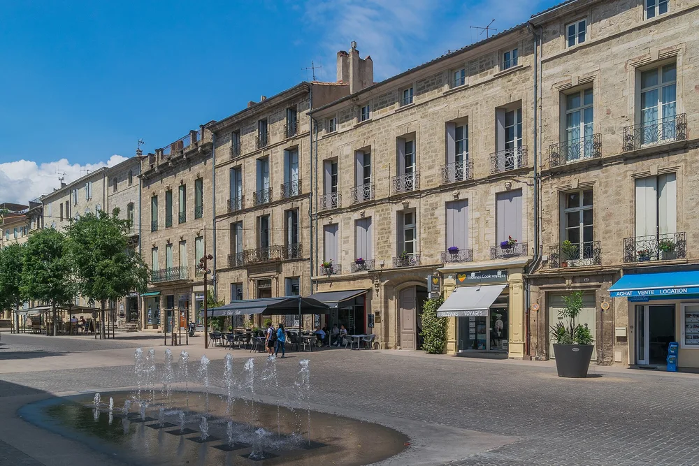 View of Pézenas