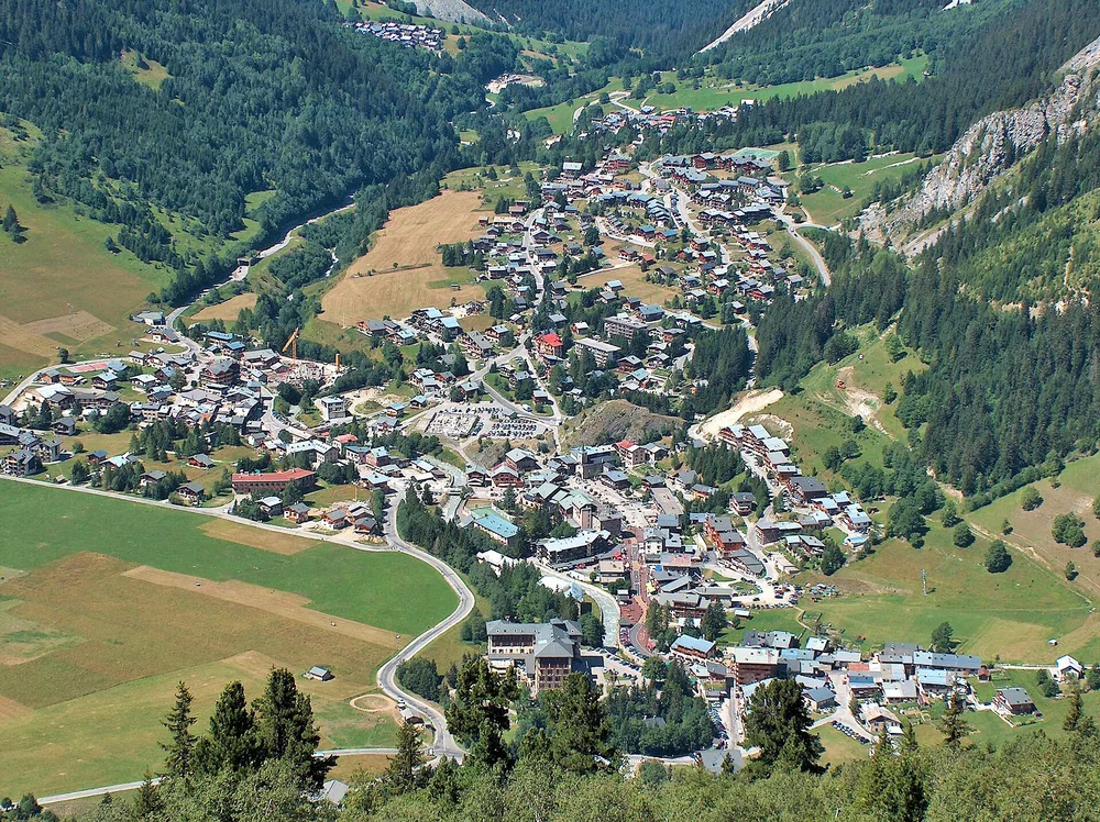 View of Pralognan-La-Vanoise