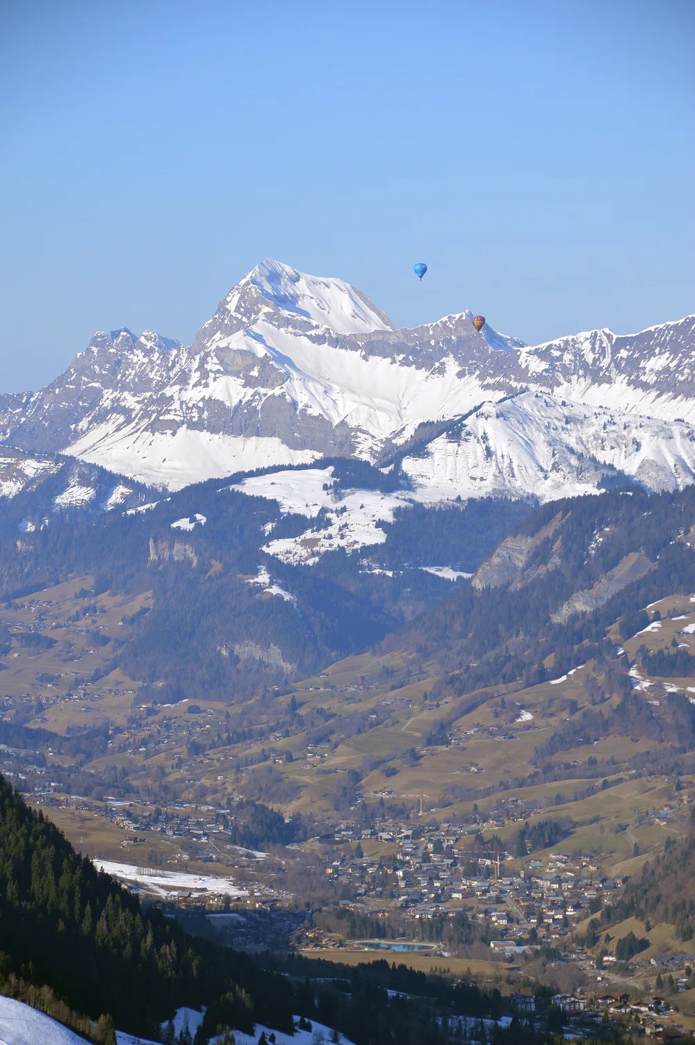 View of Praz-Sur-Arly