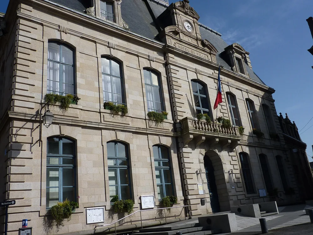 View of Saint-Brieuc