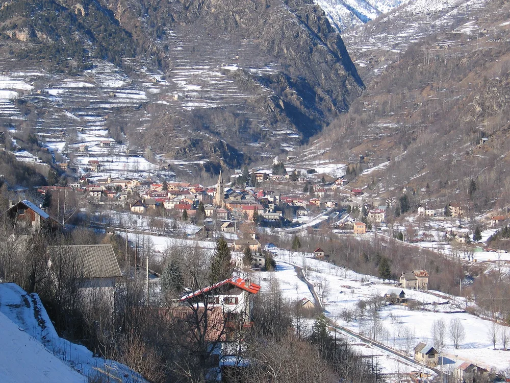 View of Saint-Étienne-De-Tinée