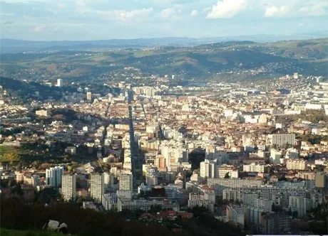 View of Saint-Étienne