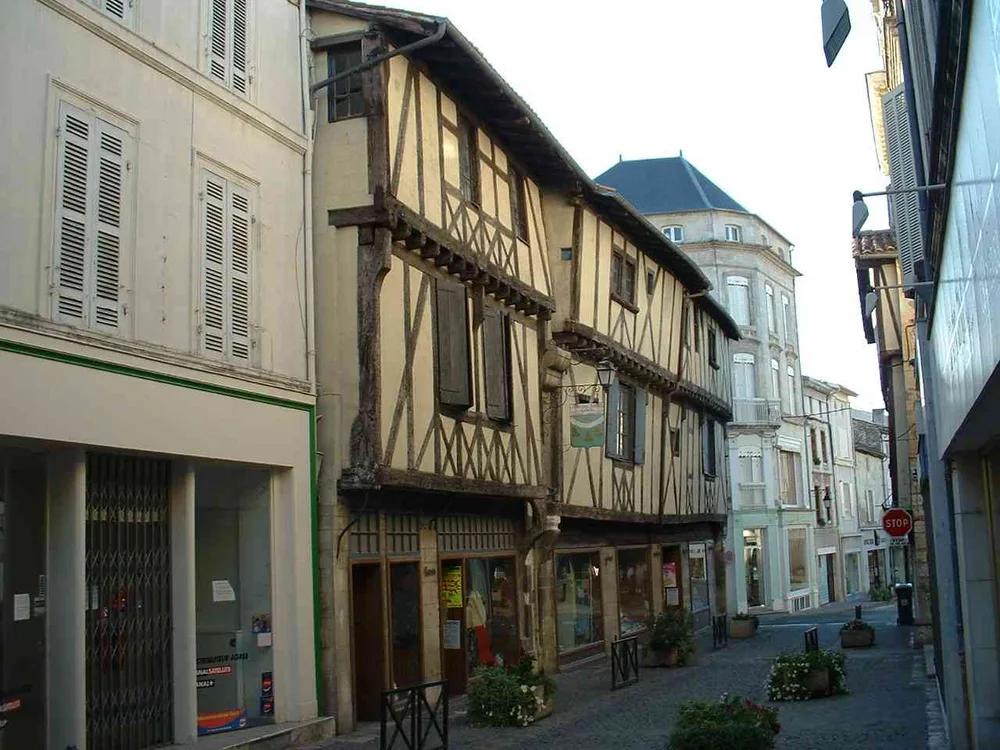 View of Saint-Jean-DʼAngély